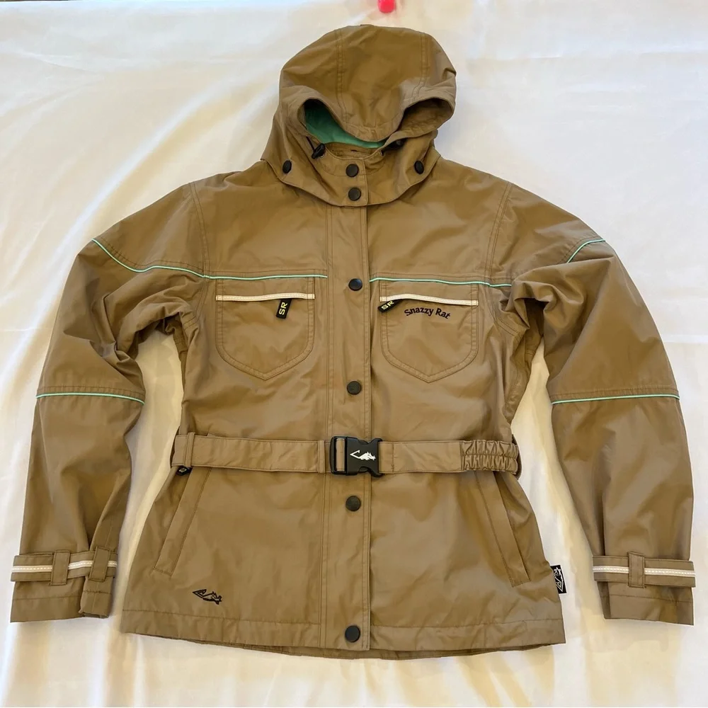 ๐HP๐ Vintage NEW NWOT NOS Snazzy Rat Norwegian Belted Winter Ski Jacket Small - Picture 9 of 16